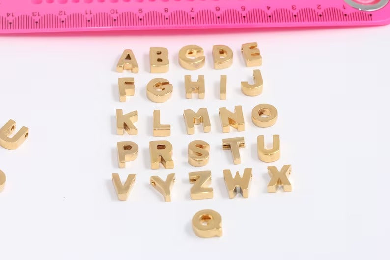 Name Letters, Pendant Necklace