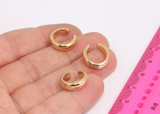 Shiny Gold Ear Cuffs