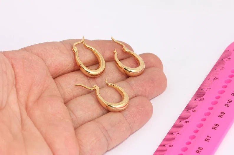 Oval Earrings