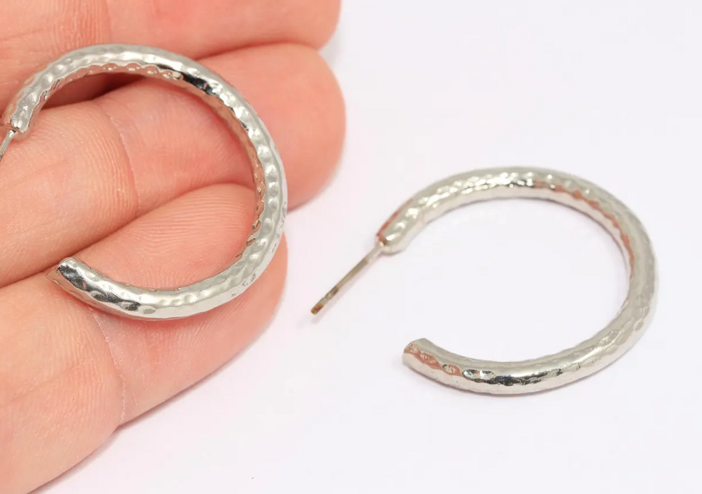Tube Earrings, Hoop Earrings