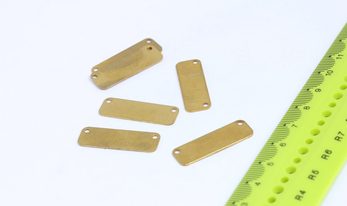 Brass Nameplate Bar