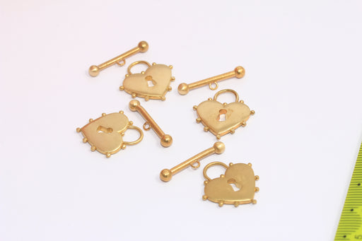 Brass Toggle Clasps