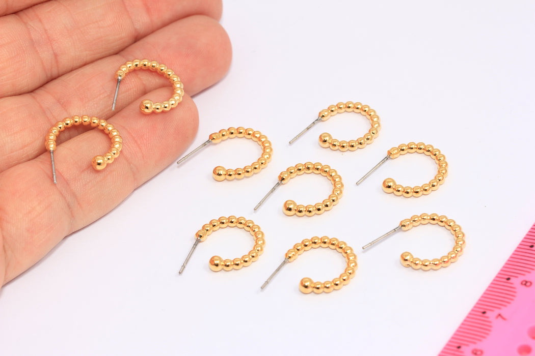 Ball Stud Earrings