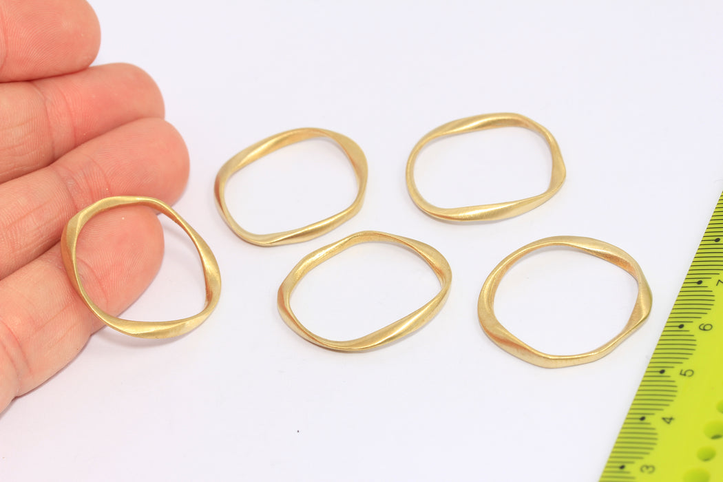 Brass Ring Charms