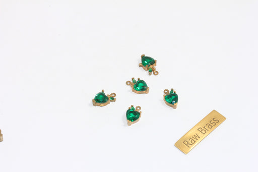 Brass CZ Strawberry