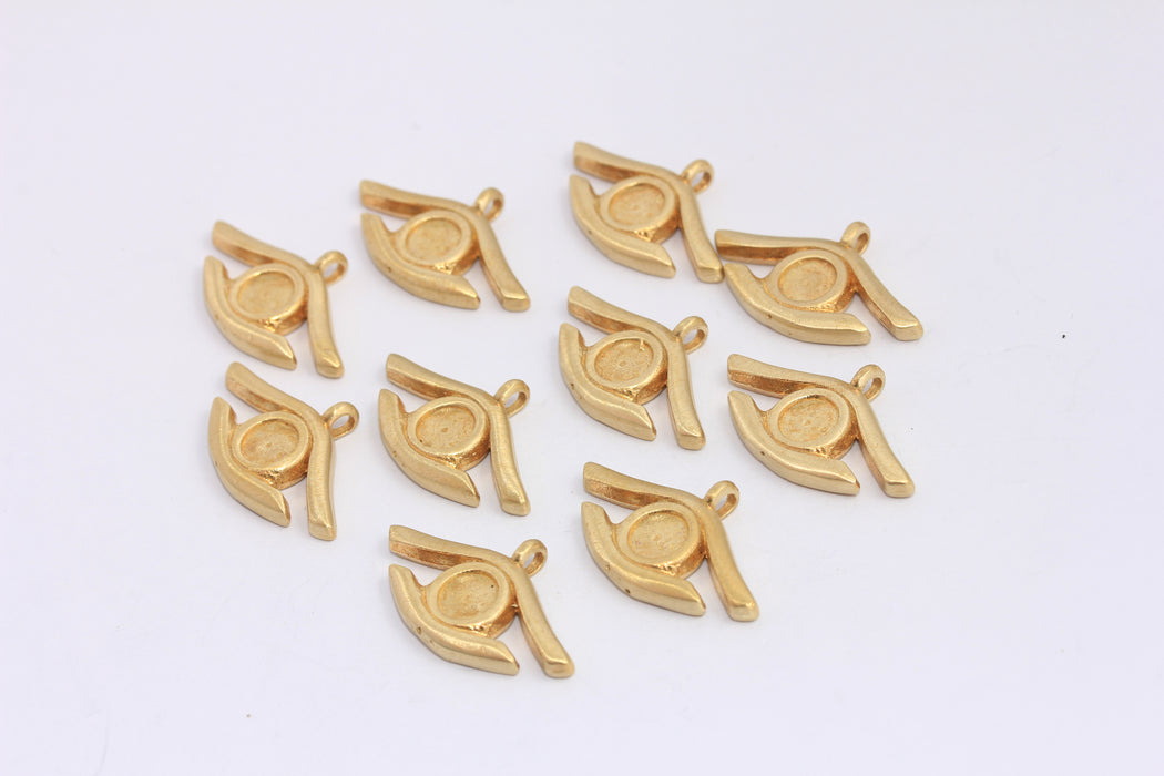 Brass Eye Charm