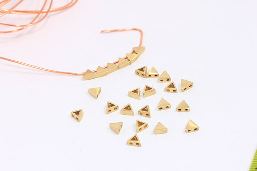 Brass Triangle Charms
