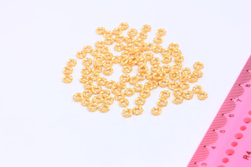 Rondelle Beads, Twisted Spacer Bead