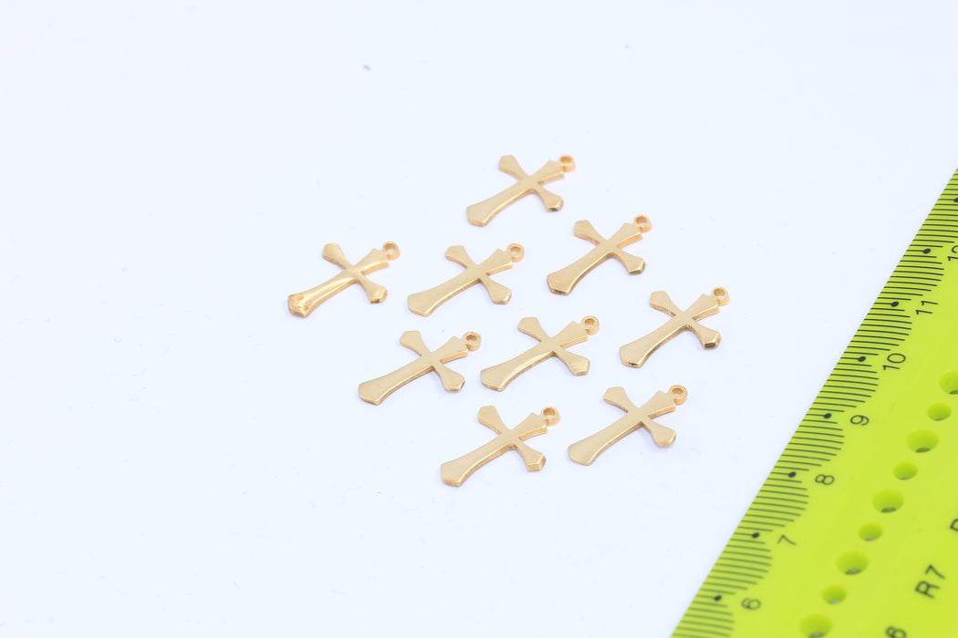 Brass Cross Pendant