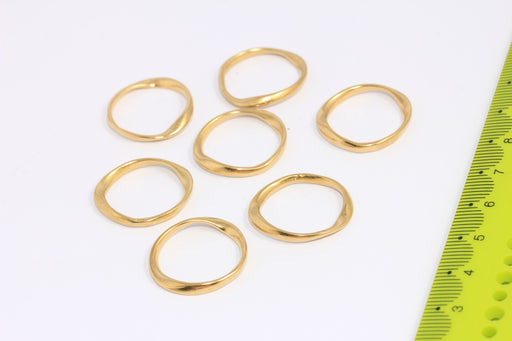 Brass Ring Charms