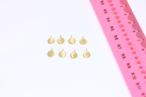 Personalized Disc Drop Charms