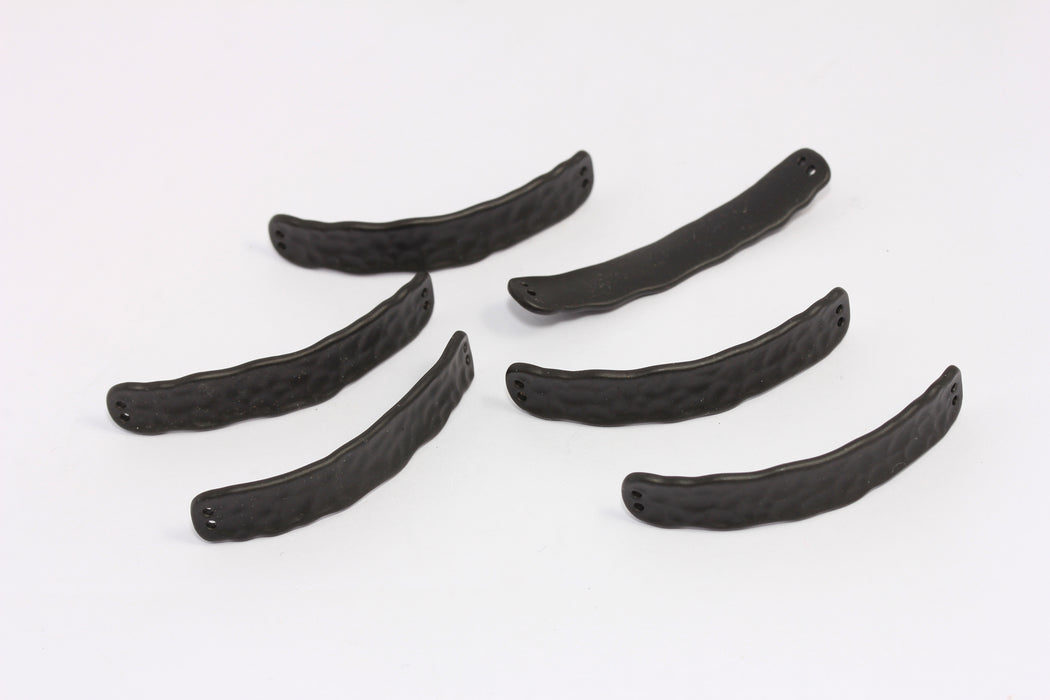 Black Painted Hammered Bar