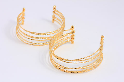 Shiny Gold Bracelet Cuff