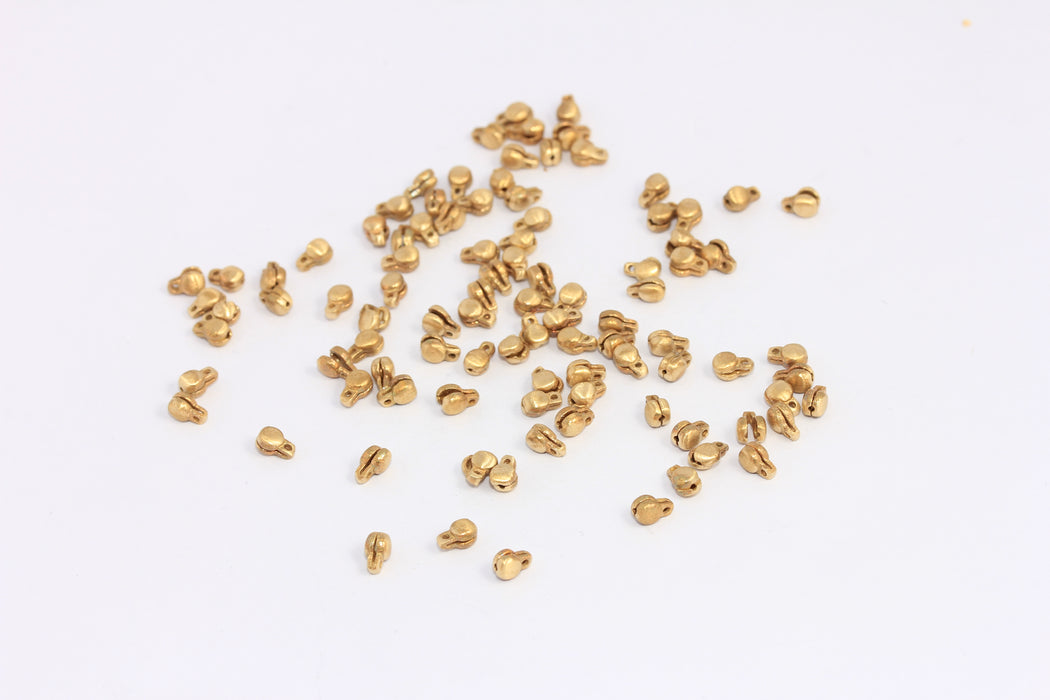 Brass Ball Chain Crimps