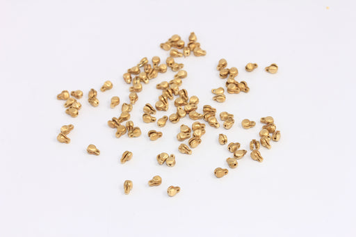 Brass Ball Chain Crimps