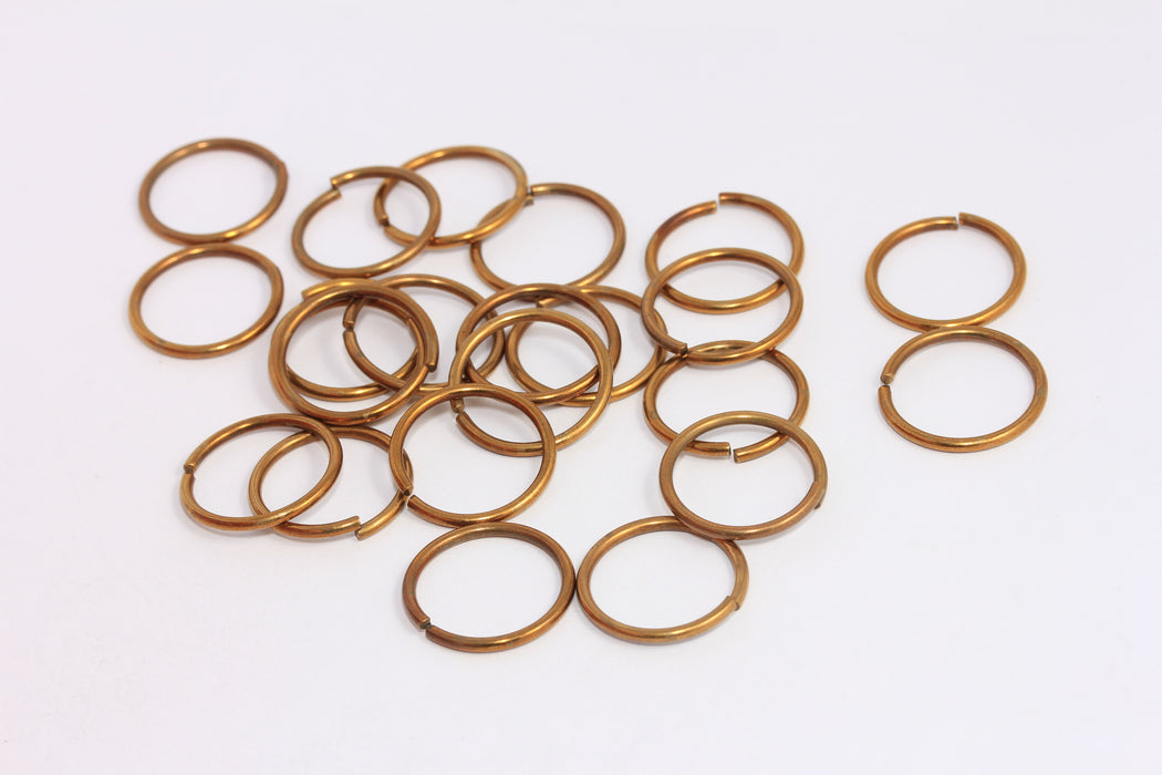 Brass Large Jump Rings