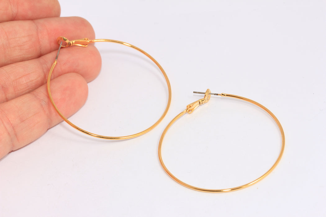 Wire Hoop Earrings