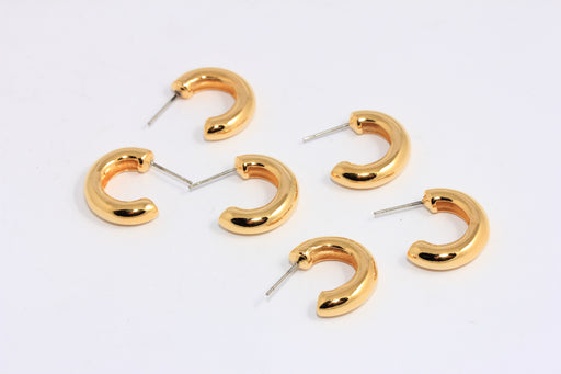 Ear Cuffs, Thick Hoop Earrings