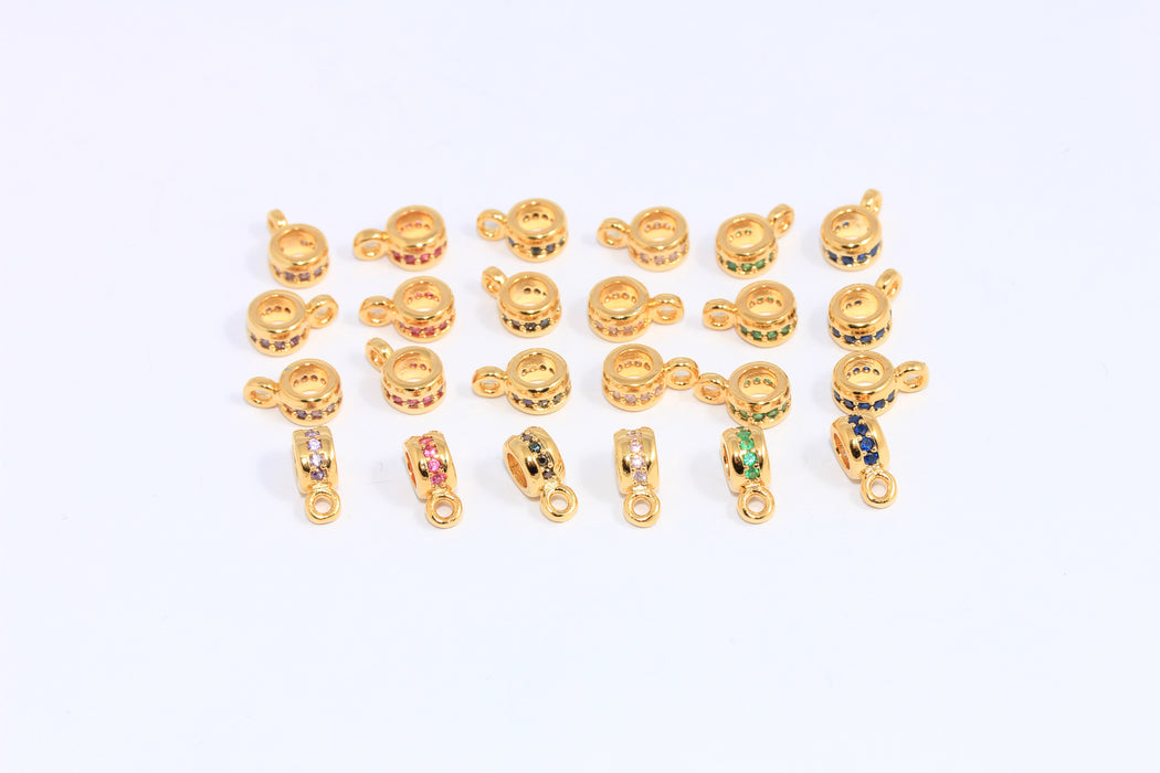 Shiny Gold Pendant Bail