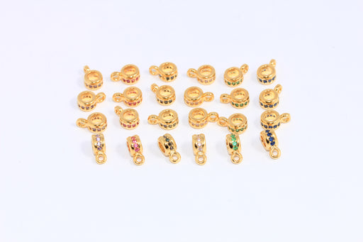 Shiny Gold Pendant Bail