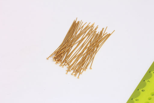 Brass Flat Head Pins