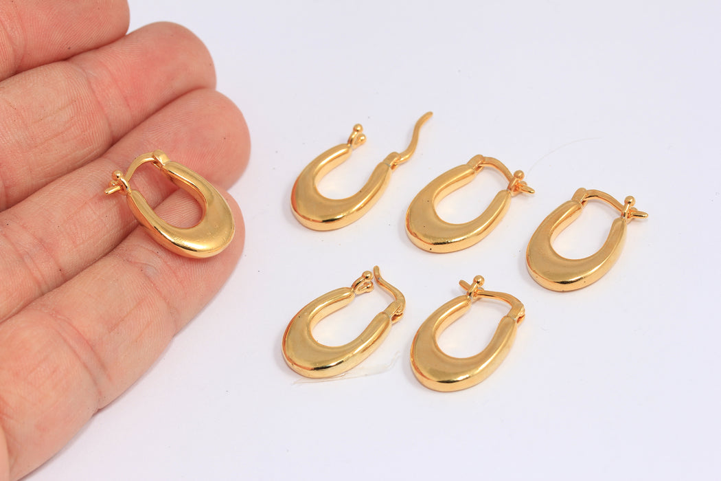 Lever Back Drop Earrings