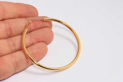 Earring Hoops, Thick Gold Hoop Earrings