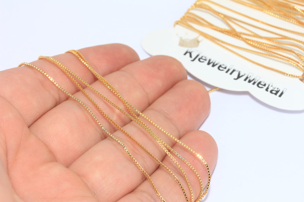 Bulk Lot Chain, Soldered Chains, Gold Necklace Chain