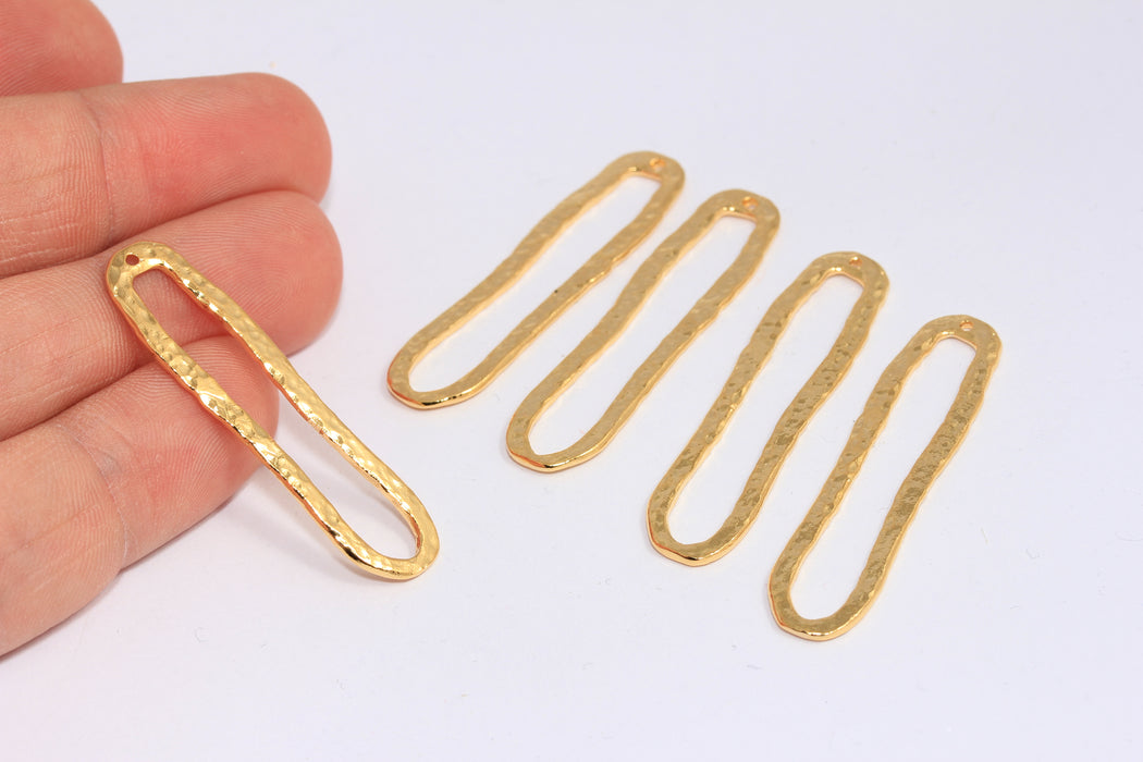 Hammered Earring Charms