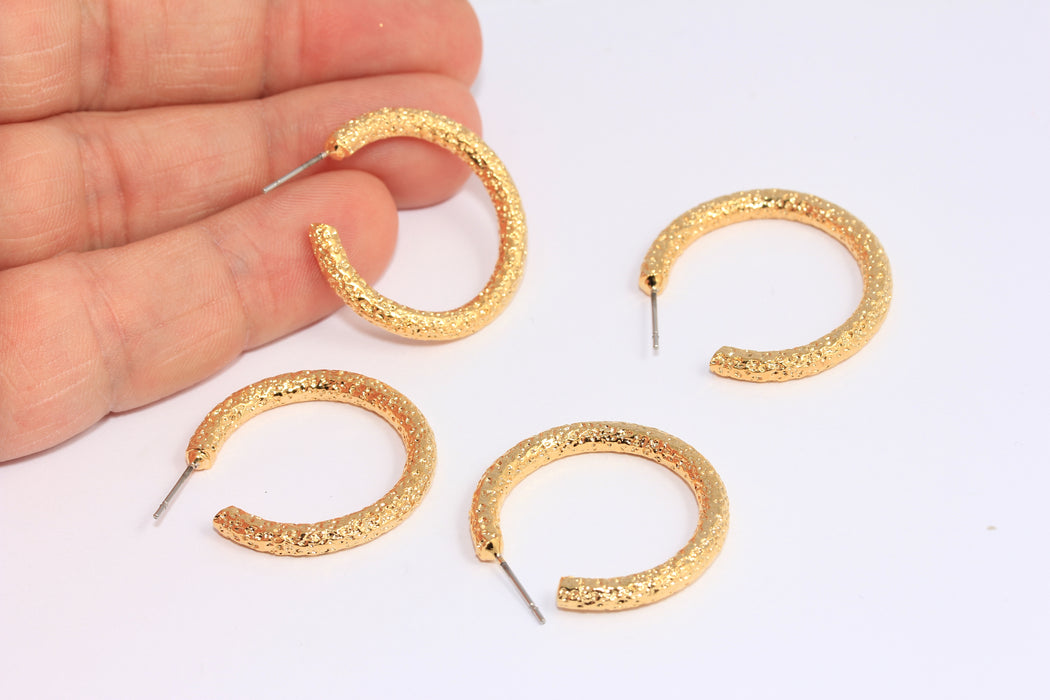 Earrings Tube Earrings, Hoop Circle Earrings