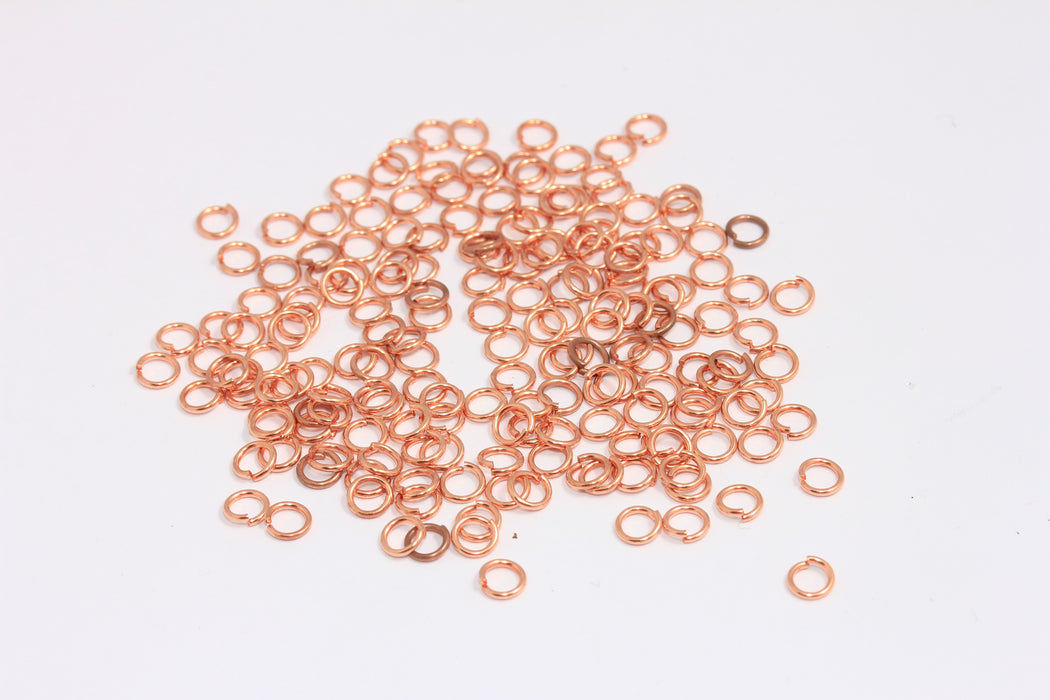 Rose Gold Jump Rings