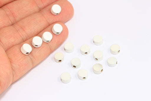 Coin Beads, Disc Bracelet Spacer Beads