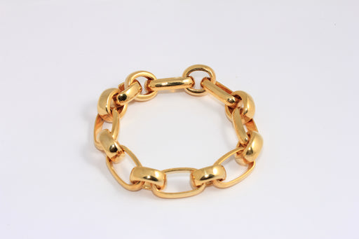 Shiny Gold Large Link Chain Bracelet