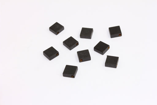 Black Geometric Sliding Beads