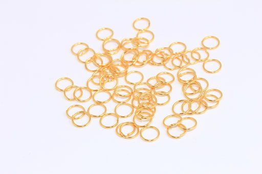 Shiny Gold Jump Rings