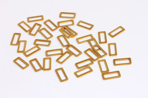 Brass Square Charms