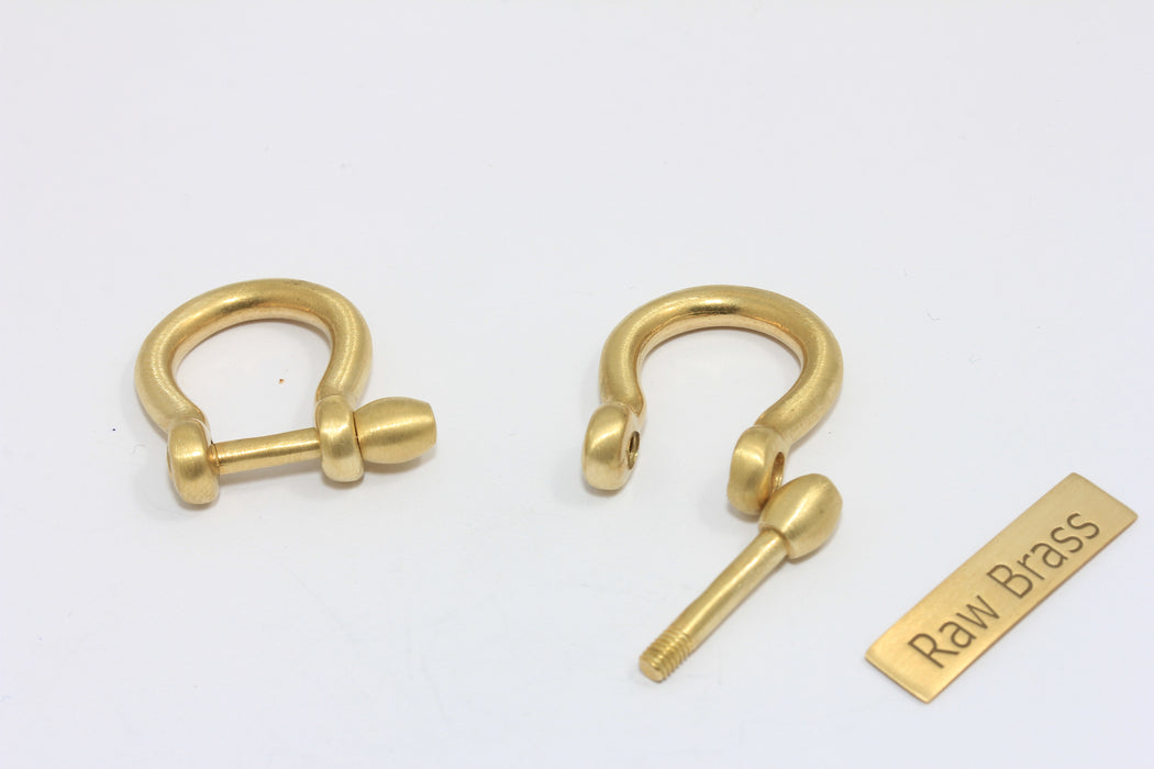 21x25mm Antik Bronz Kelepçe Tokası, Denizci Bileziği, PLS85