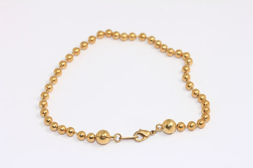 Brass Ball Bracelet