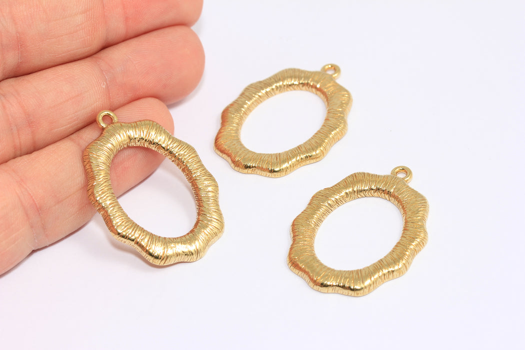 Brass Frame Pendant