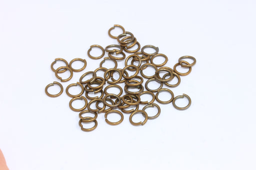 Antique Bronze Plated Jump Rings