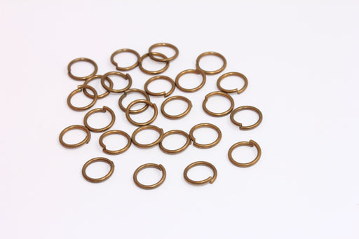 Antique Bronze Plated Jump Rings