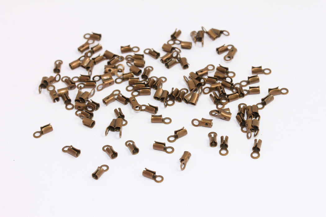 Bronze Cord Crimp