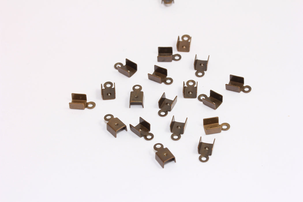 Bronze Cord Crimp