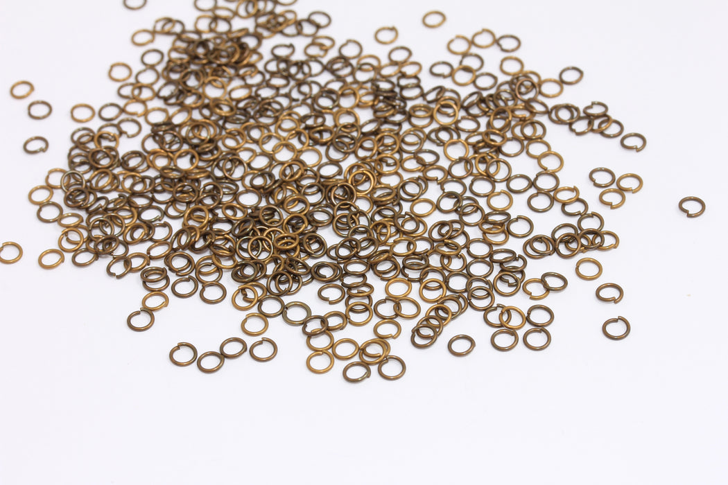 Antique Bronze Jump Rings