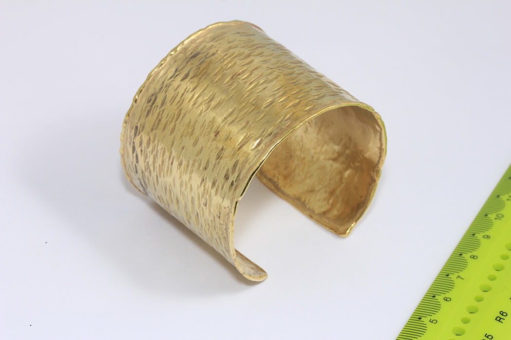 Brass Hammered Bangle