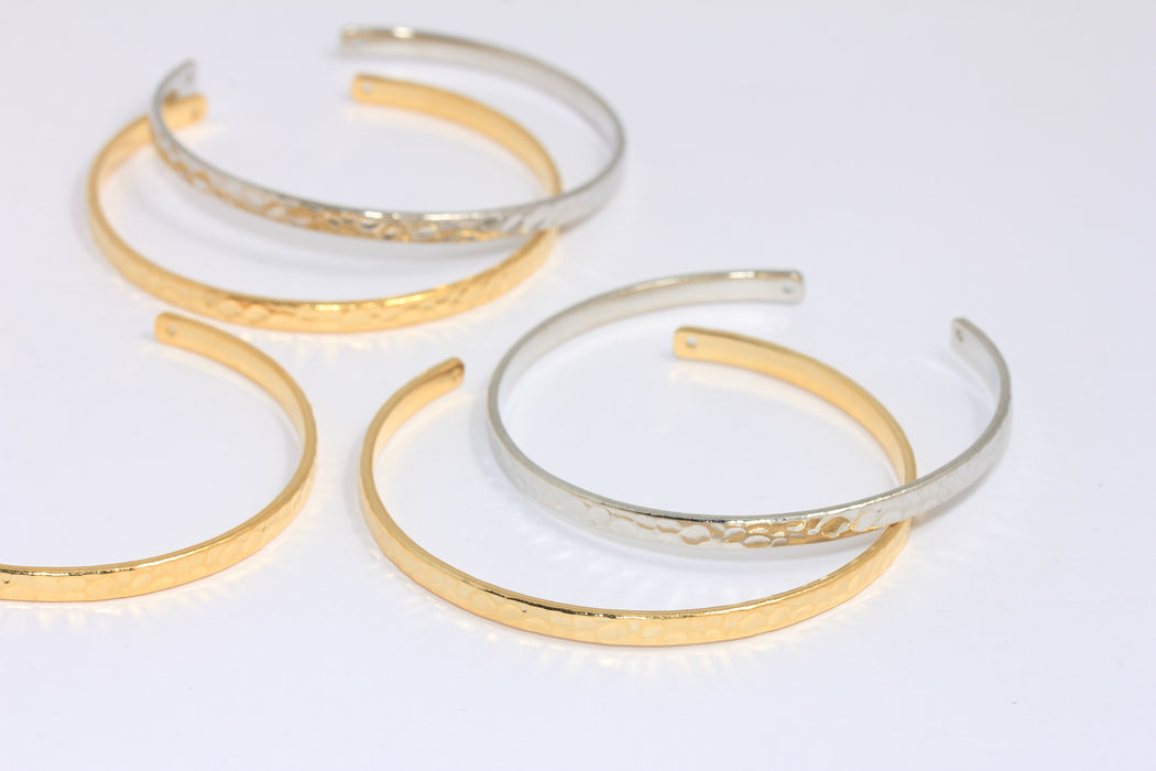 Shiny Gold Or Rhodium Bracelet