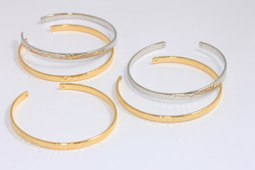 Shiny Gold Or Rhodium Bracelet