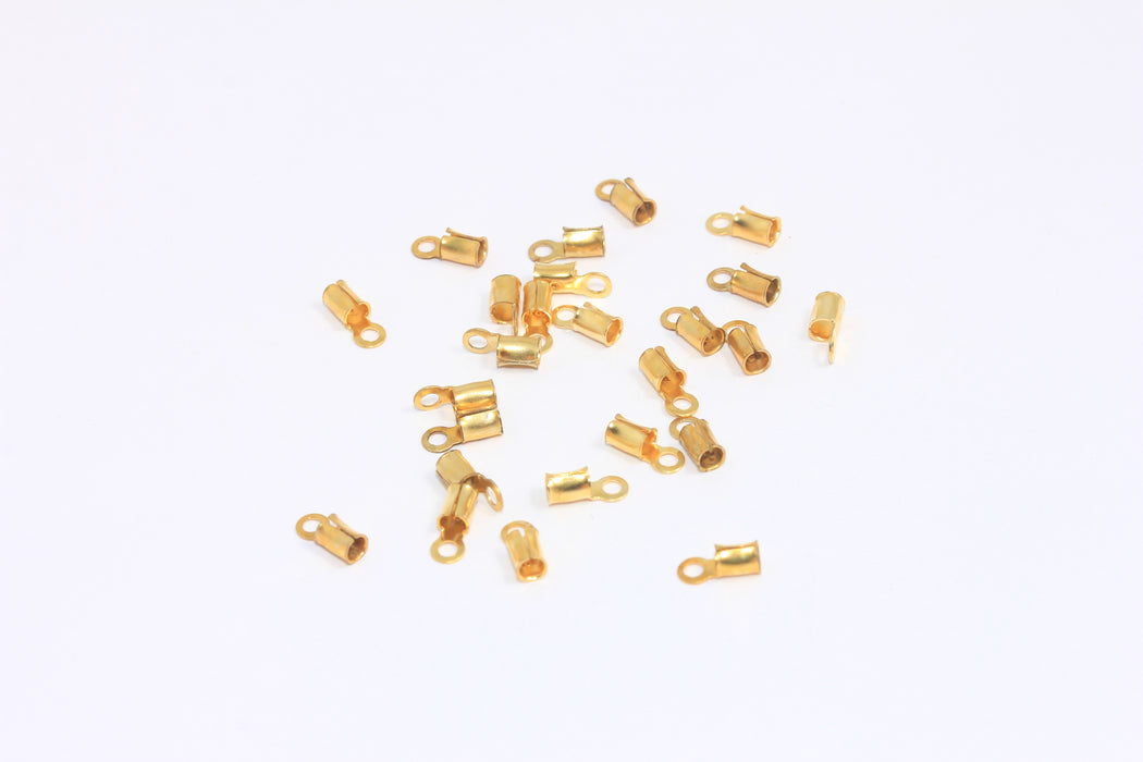 Brass Tube Chain Crimps