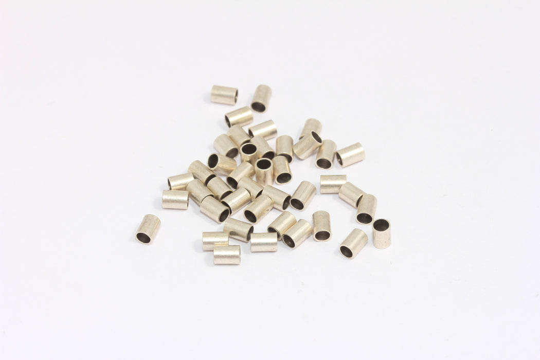 3,5x5mm Antique Silver Tube Beads, Spacer Beads, Bracelet Tubes, BRT108