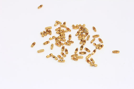 Brass Ball Chain Crimps